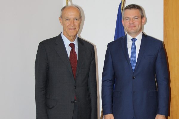 Francis Gurry a Peter Pellegrini