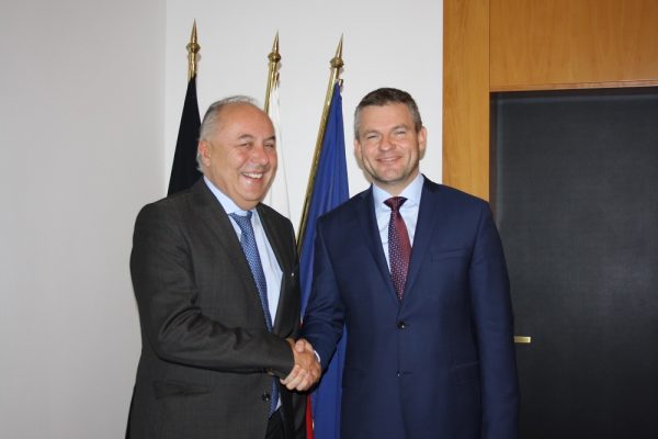 Matthias Machnig a Peter Pellegrini