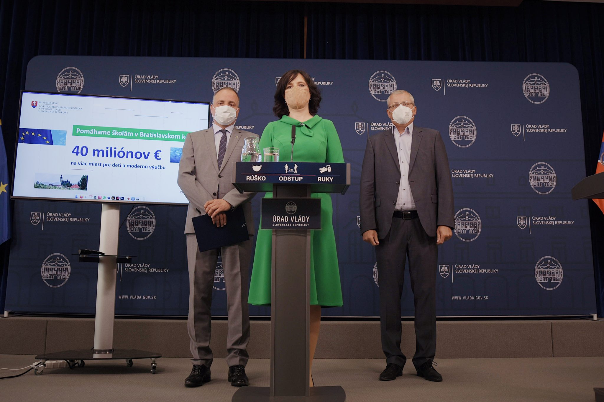 Ministerka Remišová ohlásila vyše 40 miliónov eur na modernizáciu základných škôl v Bratislavskom kraji