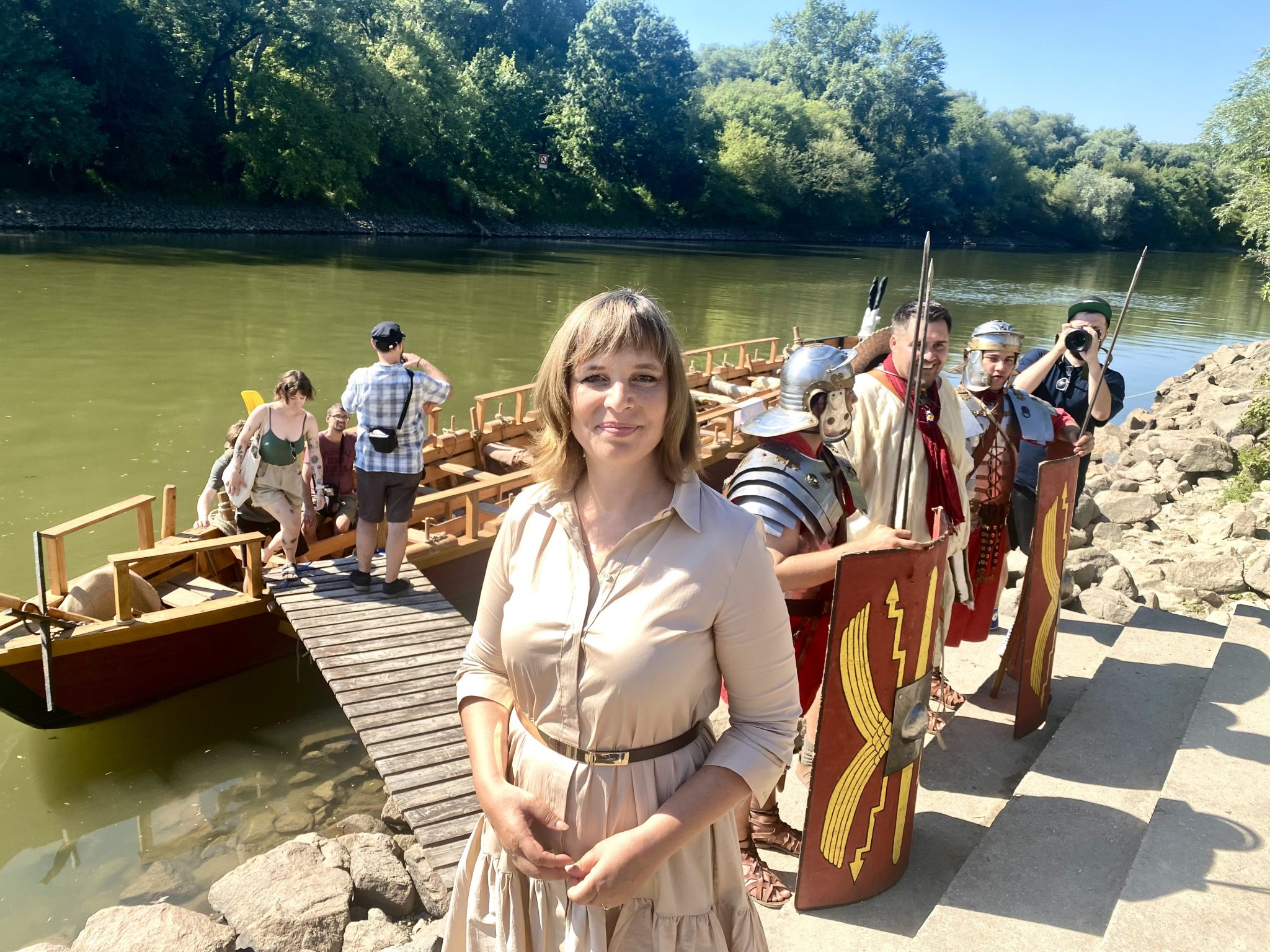 Vicepremiérka Remišová: V Bratislave zakotvila historická replika rímskej veslice zo 4. storočia aj vďaka programu dunajskej spolupráce Interreg